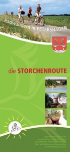 Petershagen gilt als Storchenhauptstadt und Heimat der Weißstörche. Die Storchenroute (43 Stationen / 47 km) führt von Storchenhorst zu Storchenhorst und auch zum Storchenmuseum